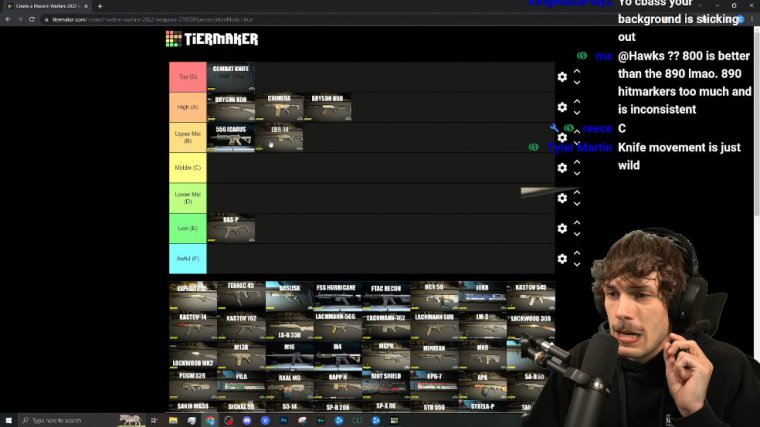 cod mw2 guns list