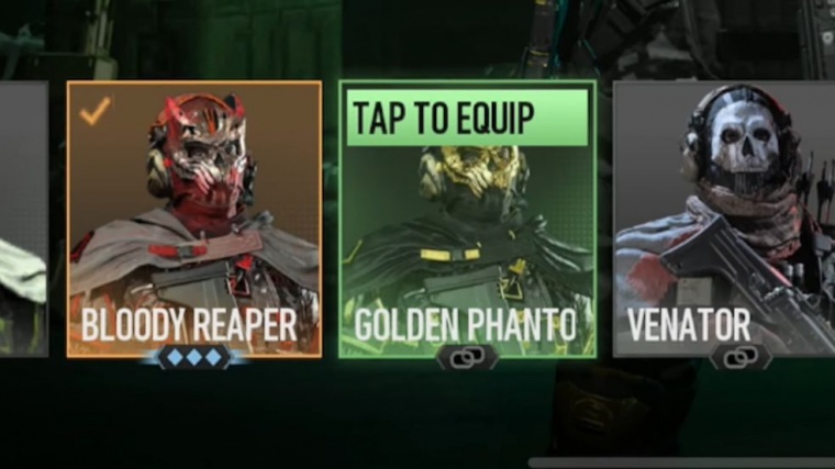 how to get the golden phantom skin in