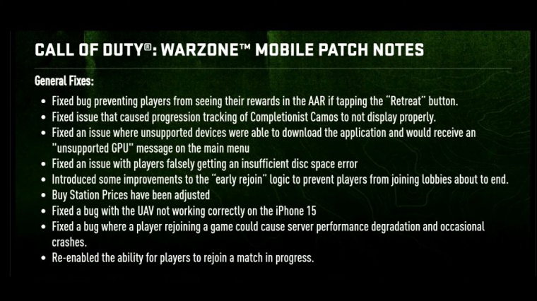 warzone mobile