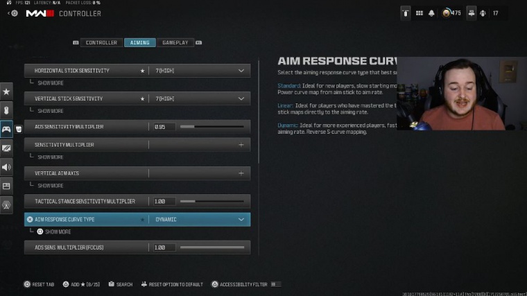 best settings mw3