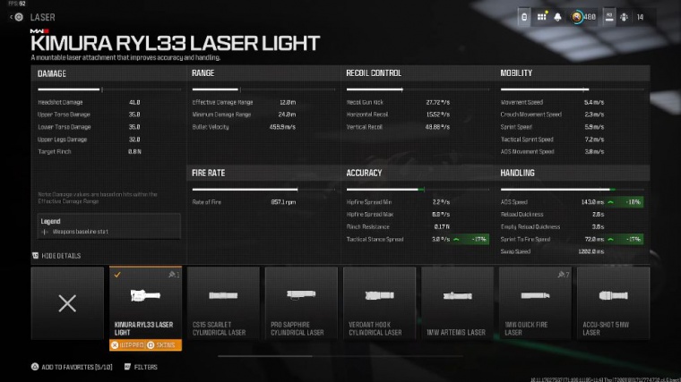 mw3 striker 9 class