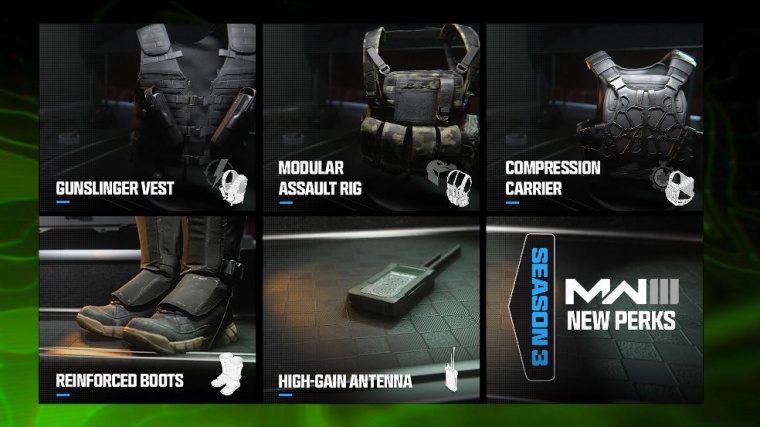 The new perk (somewhat) overhaul in modern warfare 3 season 3