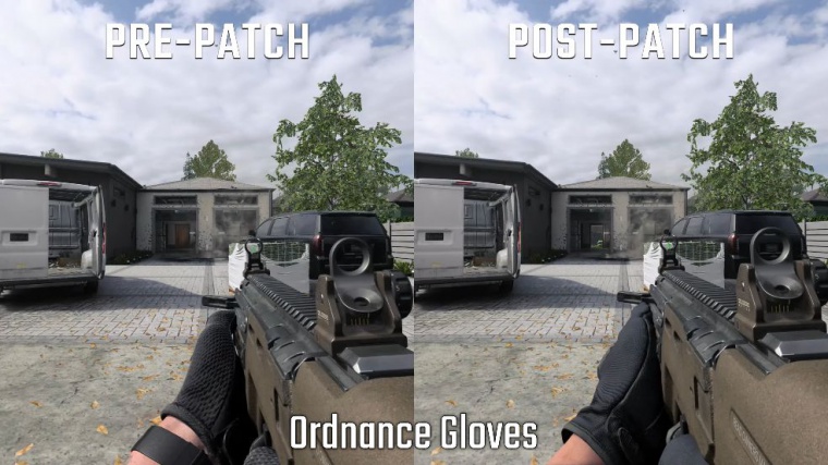 Marksman gloves fix