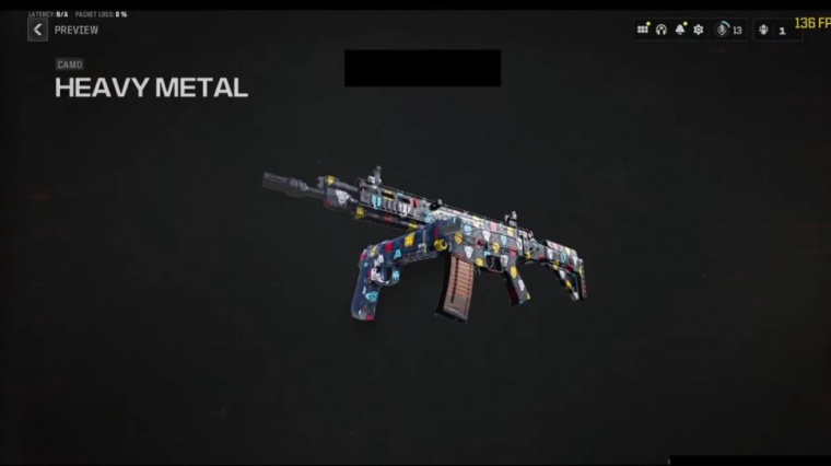 Heavy metal mastery camo unlock