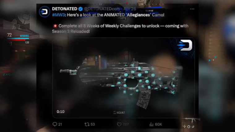 Animated allegiances camo unlock